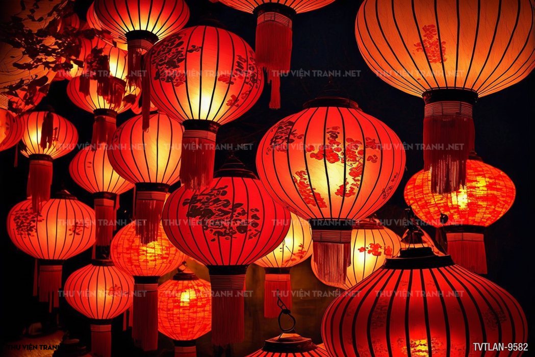 Tranh Đèn Lồng- Lantern