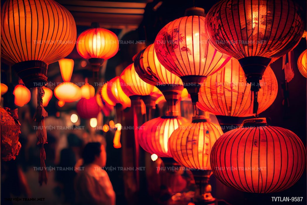 Tranh Đèn Lồng- Lantern