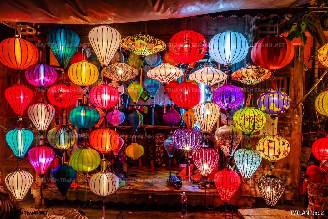 Tranh Đèn Lồng- Lantern