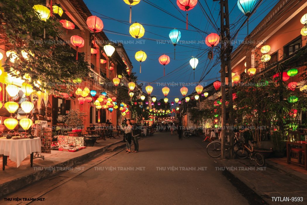 Tranh Đèn Lồng- Lantern