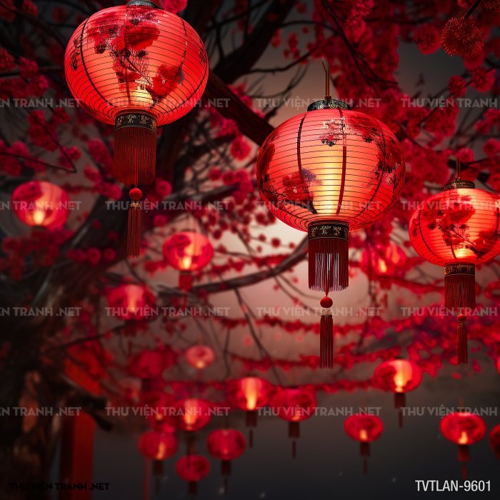 Tranh Đèn Lồng- Lantern