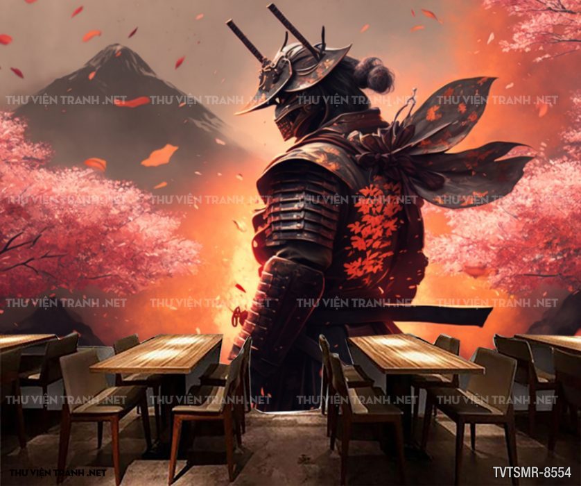 Tranh dán tường SAMURAI