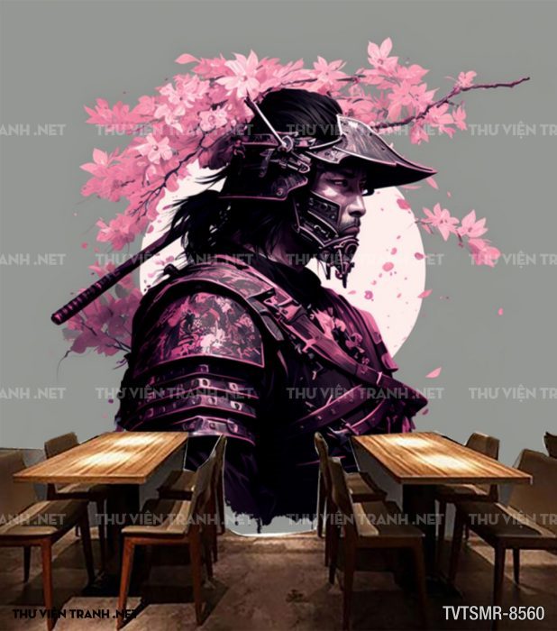 Tranh dán tường SAMURAI