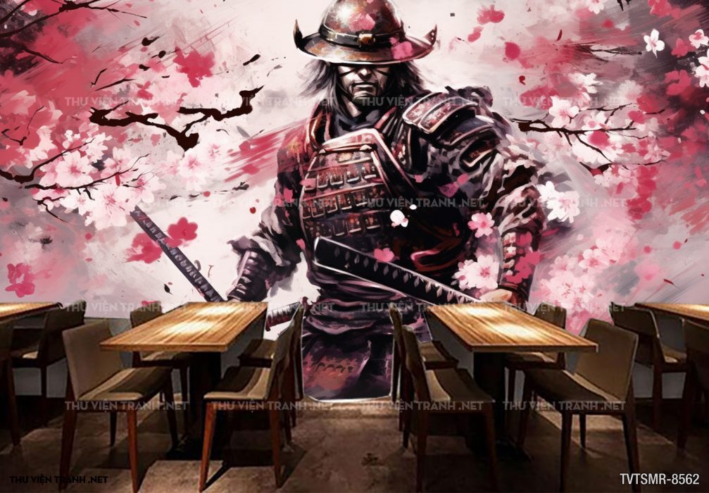 Tranh dán tường SAMURAI