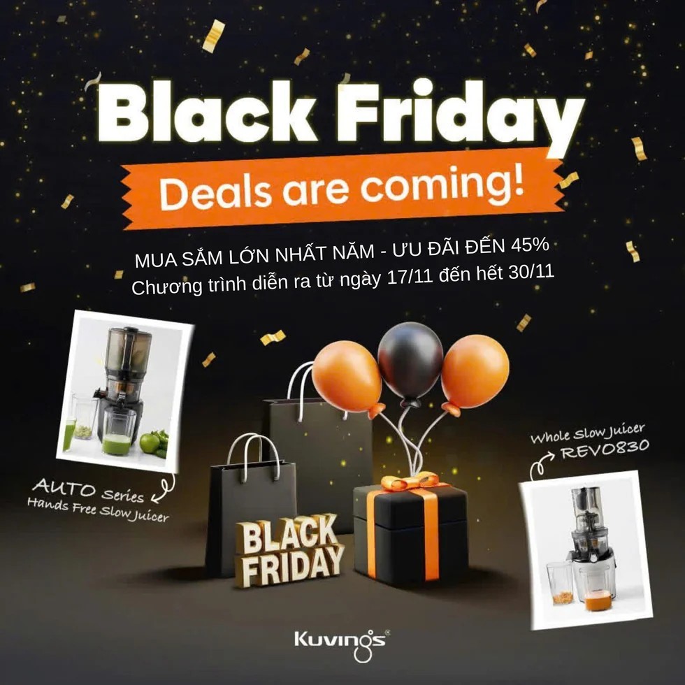 🔥 BLACK FRIDAY – DEAL KHỦNG GIẢM 35%! 🔥