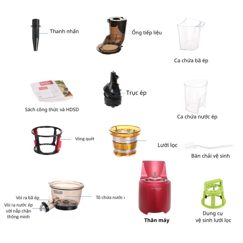 Kuvings EVO810 máy ép chậm