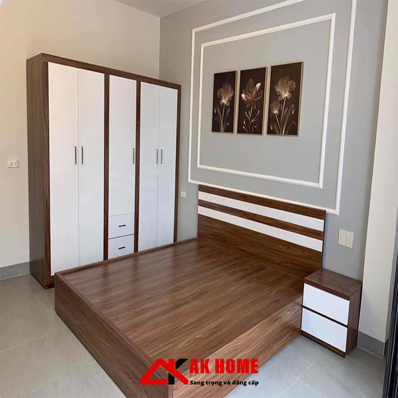 Tủ quần áo gỗ công nghiệp mdf