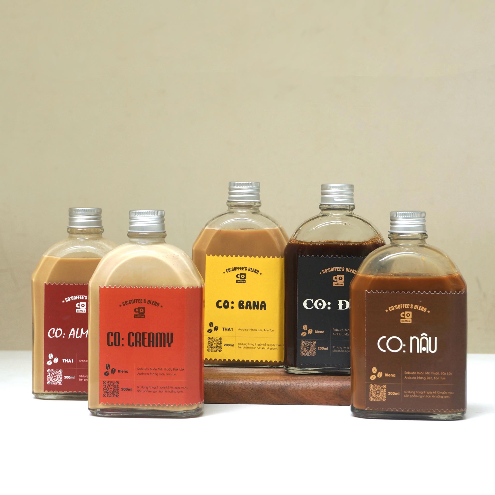 Chai Thủy Tinh Dẹt Vuông Vát Vai, Dung Tích 200ml, 250ml 350ml 500ml, Đựng Nước Ép, Cà Phê, Trà Sữa - North Star Packing