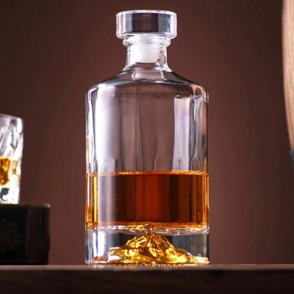 Chai Thủy Tinh Đựng Rượu Cao Cấp 500ml 750ml Mẫu Chai Hibiki, Thiết Kế Sang Trọng - North Star Packing