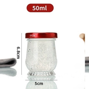 Hũ Yến Cao Vỏ Sò 50ml 75ml 100ml Đựng Yến Chưng, Chất Liệu Cao Cấp, Kiểu Dáng Độc Đáo - North Star Packing