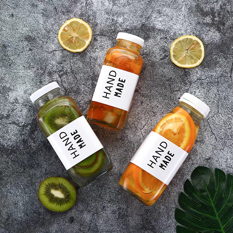 Chai Vuông Cao Nắp Nhựa Đen / Nắp Nhôm Bạc 250ml 350ml 500ml - North Star Packing