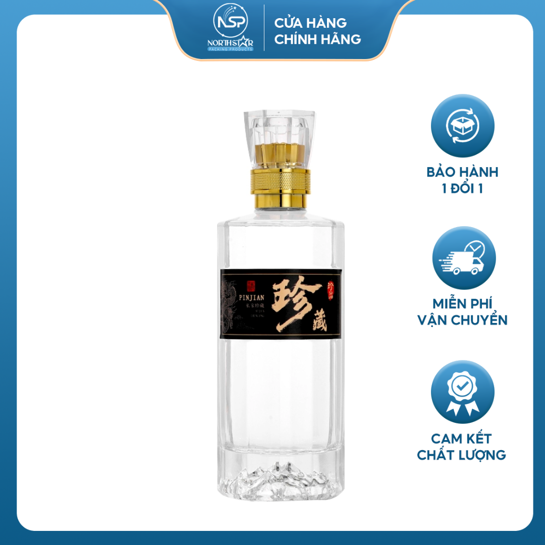 Chai Rượu Cao Cấp - 500ml