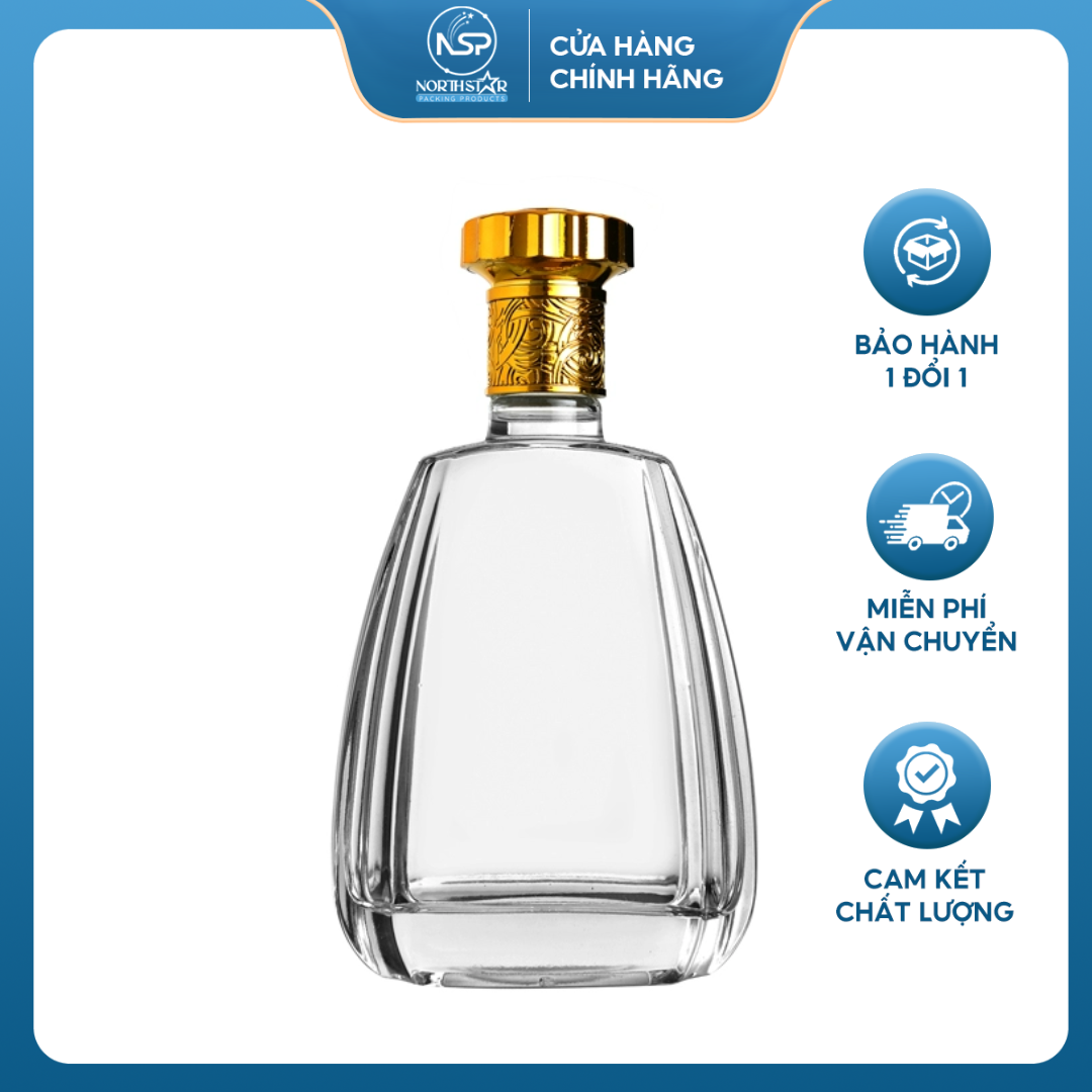 Chai Rượu Cao Cấp - 500ml