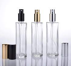 Chai Lọ Đựng Nước Hoa Thủy Tinh 10ml, Trụ Vuông Dài Vỏ Dày, Dạng Xịt Phun Sương - North Star Packing