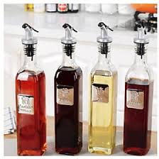 Chai Thủy Tinh Vuông Đựng Dầu Ăn, Nước Chấm 250ml 500ml, Có Vòi Rót Tiện Lợi, Chất Liệu Cao Cấp - North Star Packing