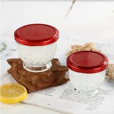 Hũ Chưng Yến Thủy Tinh 75ml 100ml 150ml, Dáng Sen Lùn Nắp Thiếc, Chất Liệu Cao Cấp - North Star Packing