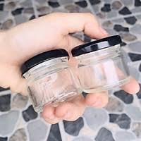 Hũ Thuỷ Tinh Nắp Thiếc Dáng Tròn 25ml, Đựng Mứt Trái Cây, Mật Ong, Các Loại Cao, Kem Dưỡng - North Star Packing