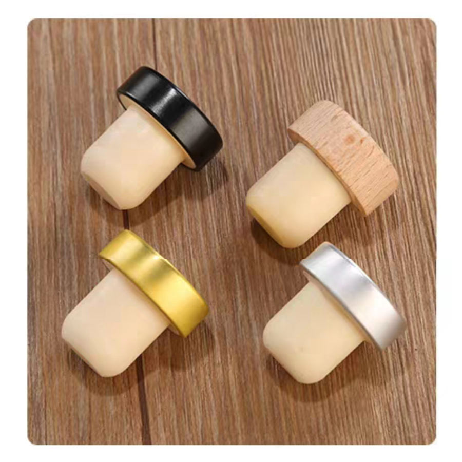 Chai Thủy Tinh Trụ Tròn Vai Ngang Nắp Bấc 100ml 350ml 500ml 750ml, Đựng Rượu, Phong Cách Sang Trọng - North Star Packing