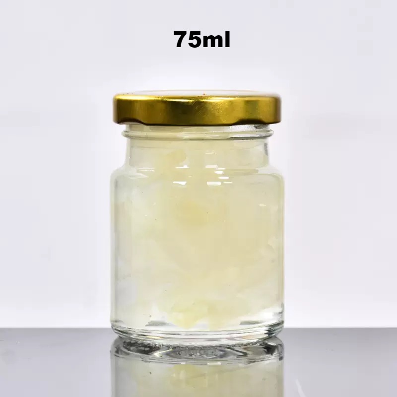 Hũ Chưng Yến Thủy Tinh 75ml 100ml 150ml, Lọ Chưng Yến Tròn Nắp Thiếc, Đựng Yến, Sữa Chua, Thực Phẩm - North Star Packing