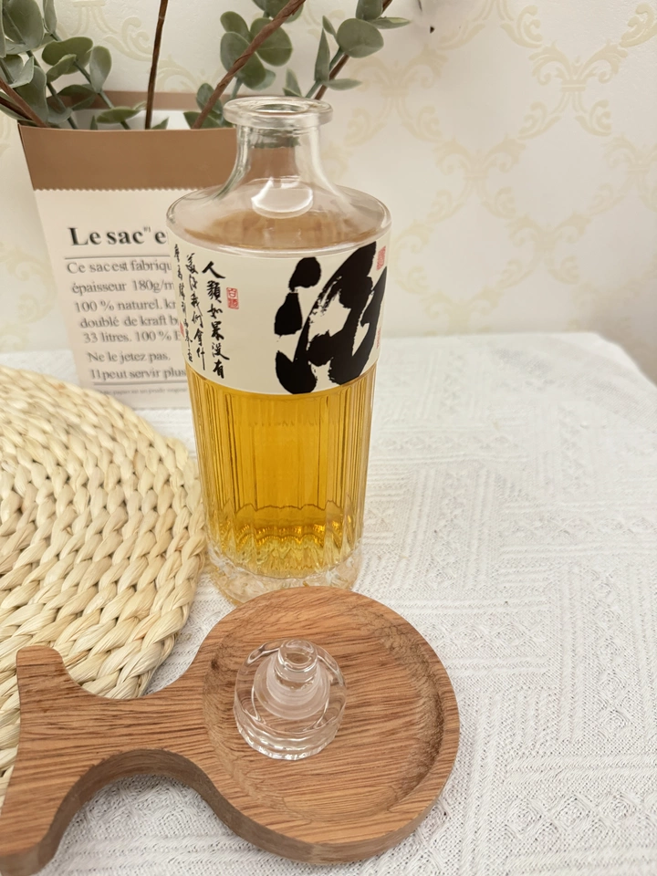 Chai Rượu Hibiki Đáy Núi Dáng Cao  Vuông / Tròn - 500ml