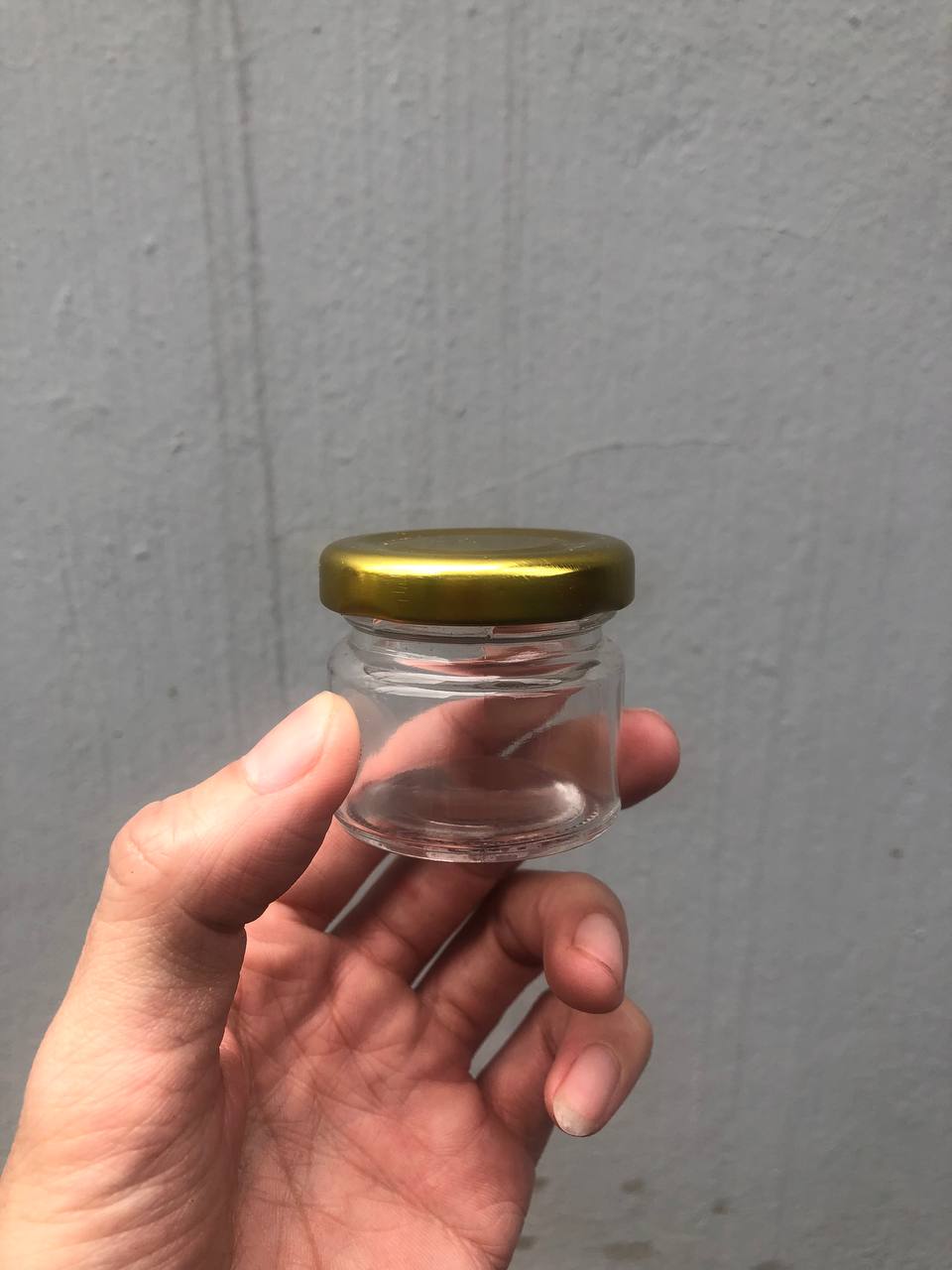 Hũ Thuỷ Tinh Nắp Thiếc Dáng Tròn 25ml, Đựng Mứt Trái Cây, Mật Ong, Các Loại Cao, Kem Dưỡng - North Star Packing