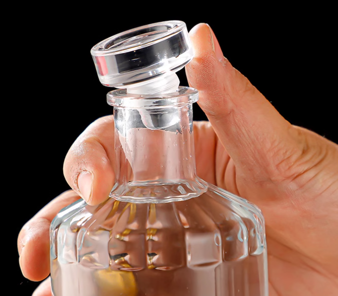 Chai Rượu Trụ Tròn Đáy Núi - 500ml