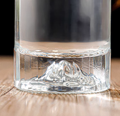 Chai Rượu Trụ Tròn Đáy Núi - 500ml