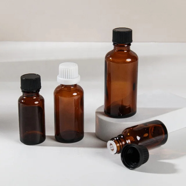 Vỏ Chai Thủy Tinh Đựng Tinh Dầu 5ml 10ml 15ml 20ml 30ml 50ml , Loại Nắp Vặn, Lọ Chiết Tinh Dầu - North Star Packing