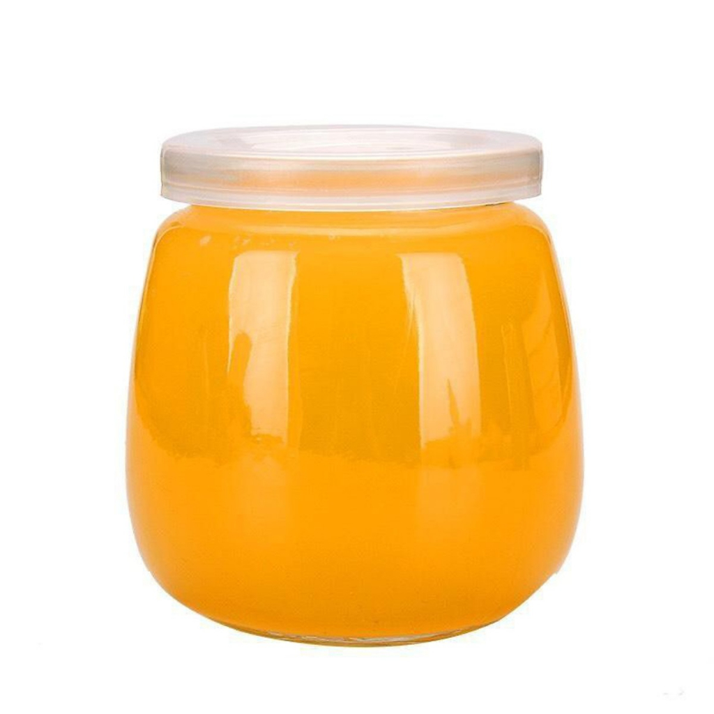 Hũ Thủy Tinh Sữa Chua Dáng Béo Nắp Nhựa 100ml 500ml, Làm Sữa Chua, Caramen, Bánh Flan - North Star Pacing