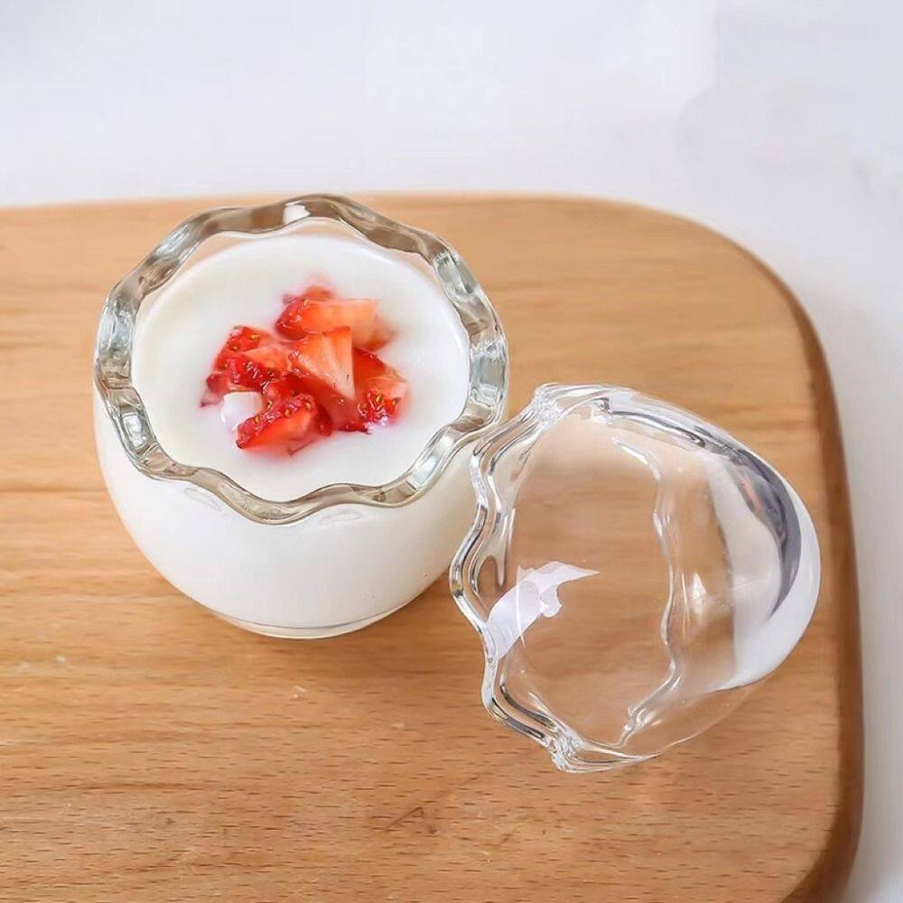 Hũ Thủy Tinh Dáng Quả Trứng 60ml 120ml, Đựng Thực Phẩm, Làm Nến, Decor Trang Trí - North Star Packing