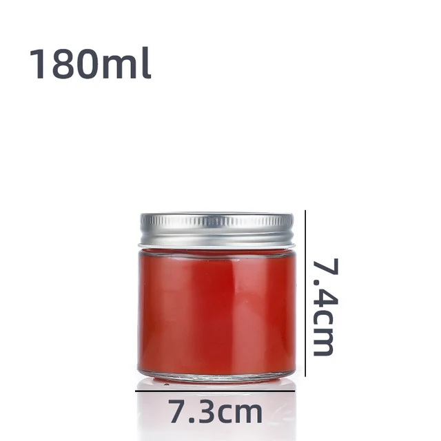 Hũ Thủy Tinh Cylinder Dáng Cao Nắp Nhôm Dung Tích 280ml/ 500ml/ 750ml, Đựng Thực Phẩm, Đồ Khô, Ngũ Cốc - North Star Packing