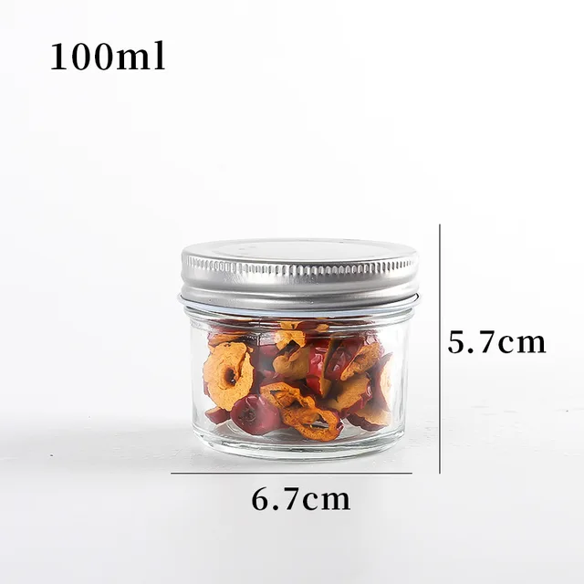 Hũ Thủy Tinh JD Nắp Nhôm 100ml 200ml 300ml, Nắp Nhôm Chịu Nhiệt, Làm Sữa Chua , Mứt , Đựng Gia Vị - North Star Packing