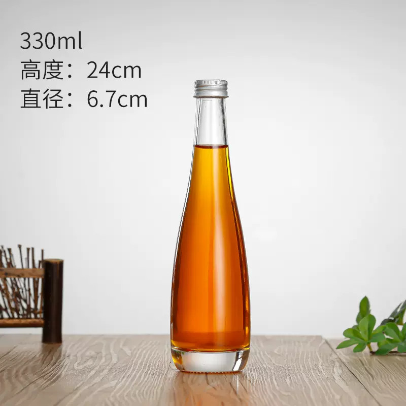 Chai Giọt Nước Dáng Bầu 330ml 500ml Đựng Nước Khoáng, Rượu, Đồ Uống CGB500- North Star Packing