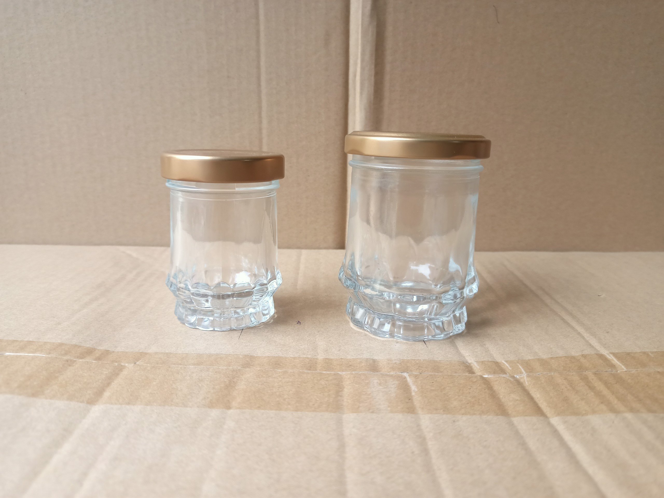 Hũ Chưng Yến Thủy Tinh Dáng Sen Cao 75ml 100ml 150ml, Nắp Thiếc Chắc Chắn, Hàng Cao Cấp - North Star Packing