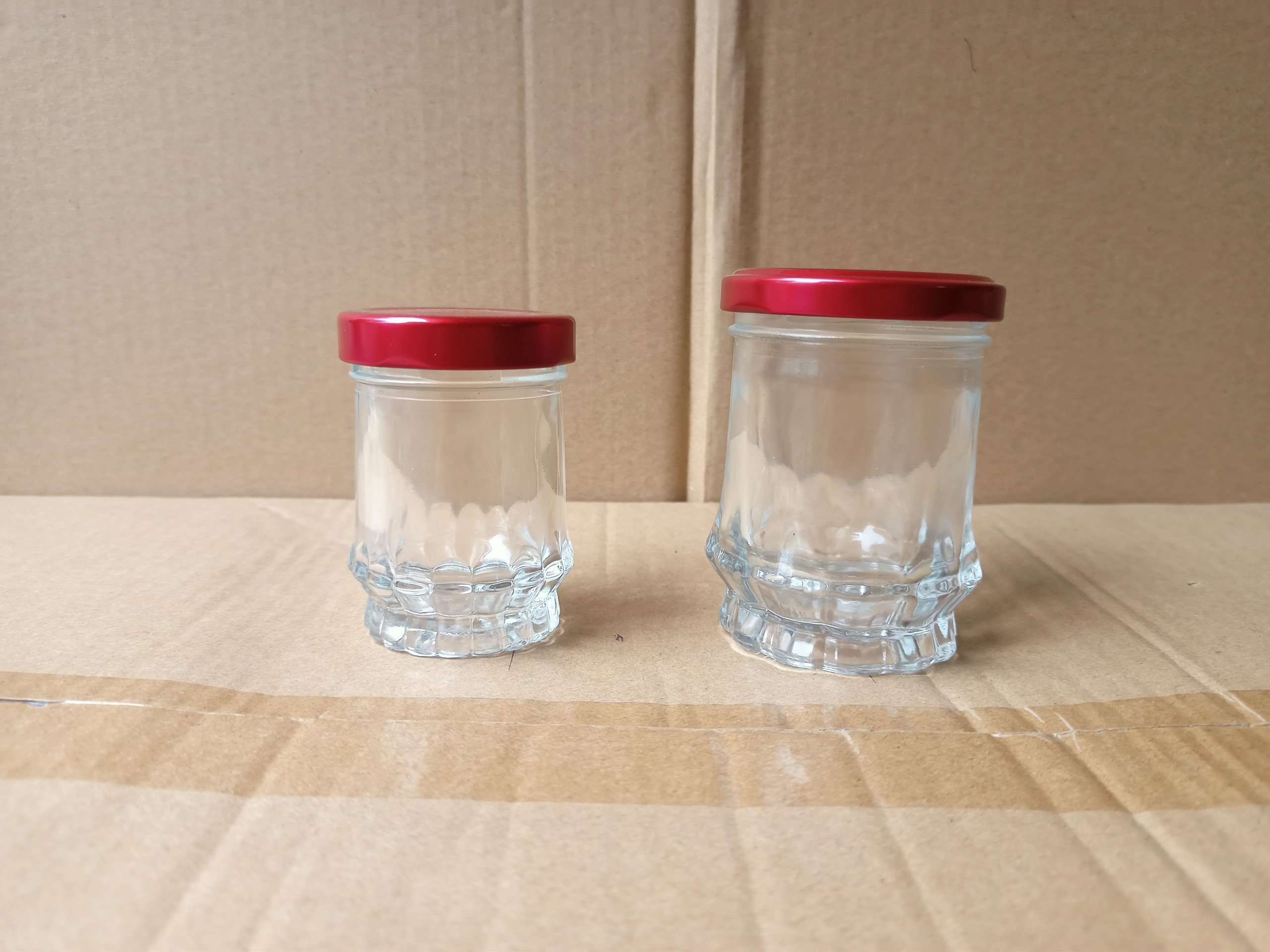 Hũ Chưng Yến Thủy Tinh Dáng Sen Cao 75ml 100ml 150ml, Nắp Thiếc Chắc Chắn, Hàng Cao Cấp - North Star Packing