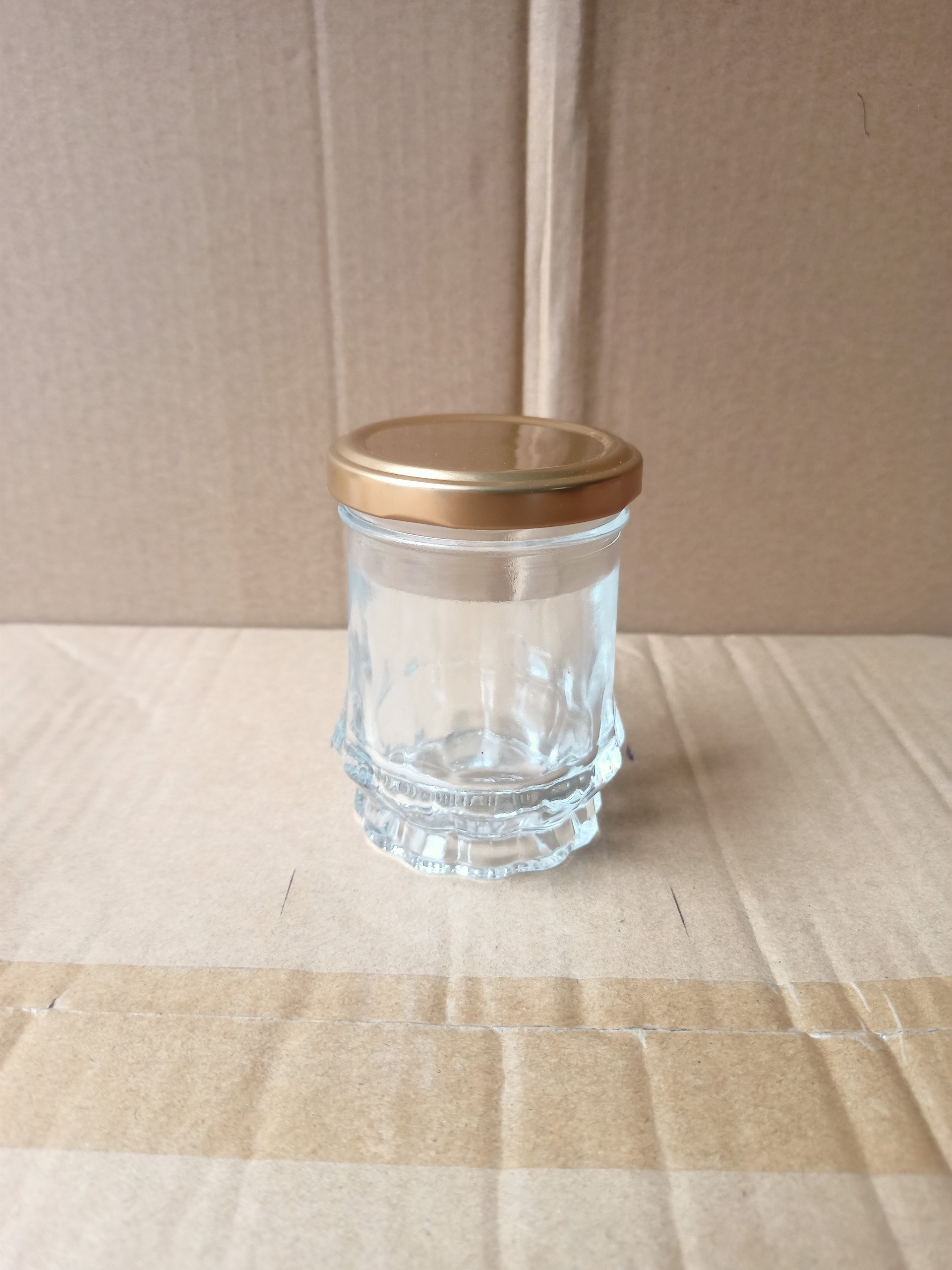 Hũ Chưng Yến Thủy Tinh Dáng Sen Cao 75ml 100ml 150ml, Nắp Thiếc Chắc Chắn, Hàng Cao Cấp - North Star Packing