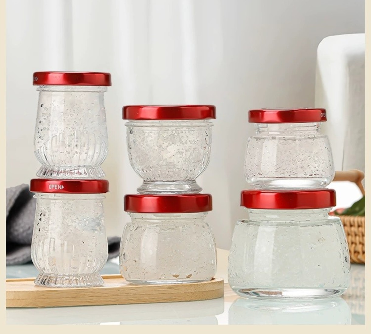 Hũ Yến Cao Vỏ Sò 50ml 75ml 100ml Đựng Yến Chưng, Chất Liệu Cao Cấp, Kiểu Dáng Độc Đáo - North Star Packing