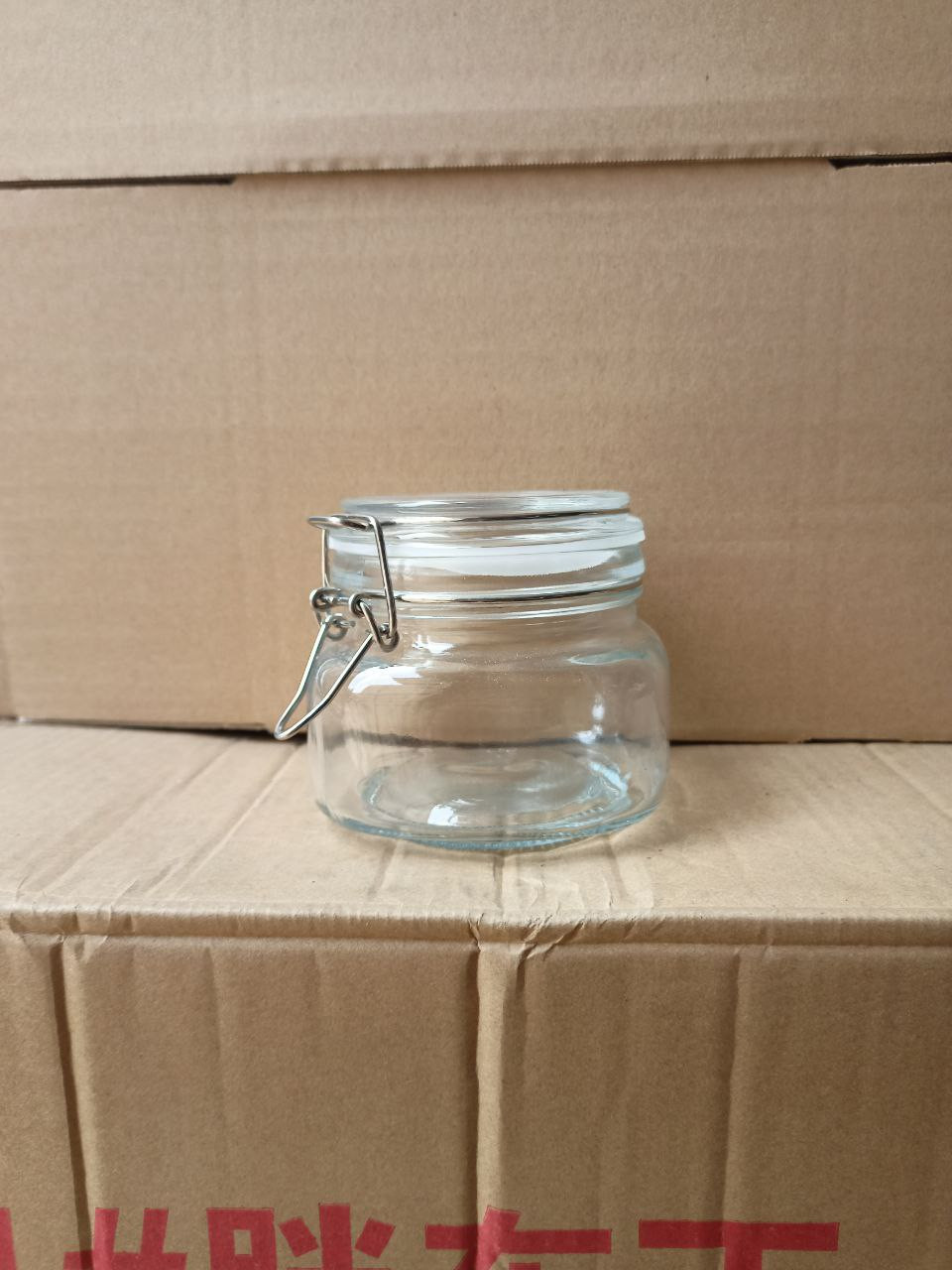 Hũ Thủy Tinh Tròn/ Vuông Nắp Gài Inox, Dung Tích 500ml 1000ml 1500ml 2000ml 3000ml 4800ml, Đựng Thực Phẩm, Chống Ẩm Mốc - NorthStar Packing