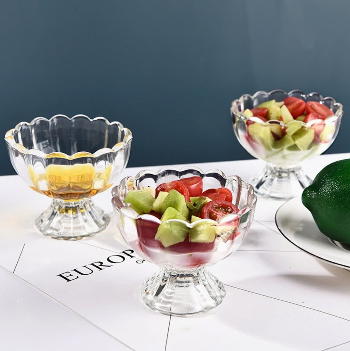 Ly Kem Thủy Tinh Chịu Nhiệt 150ml Đựng Kem,Chè, Salad - North Star Packing