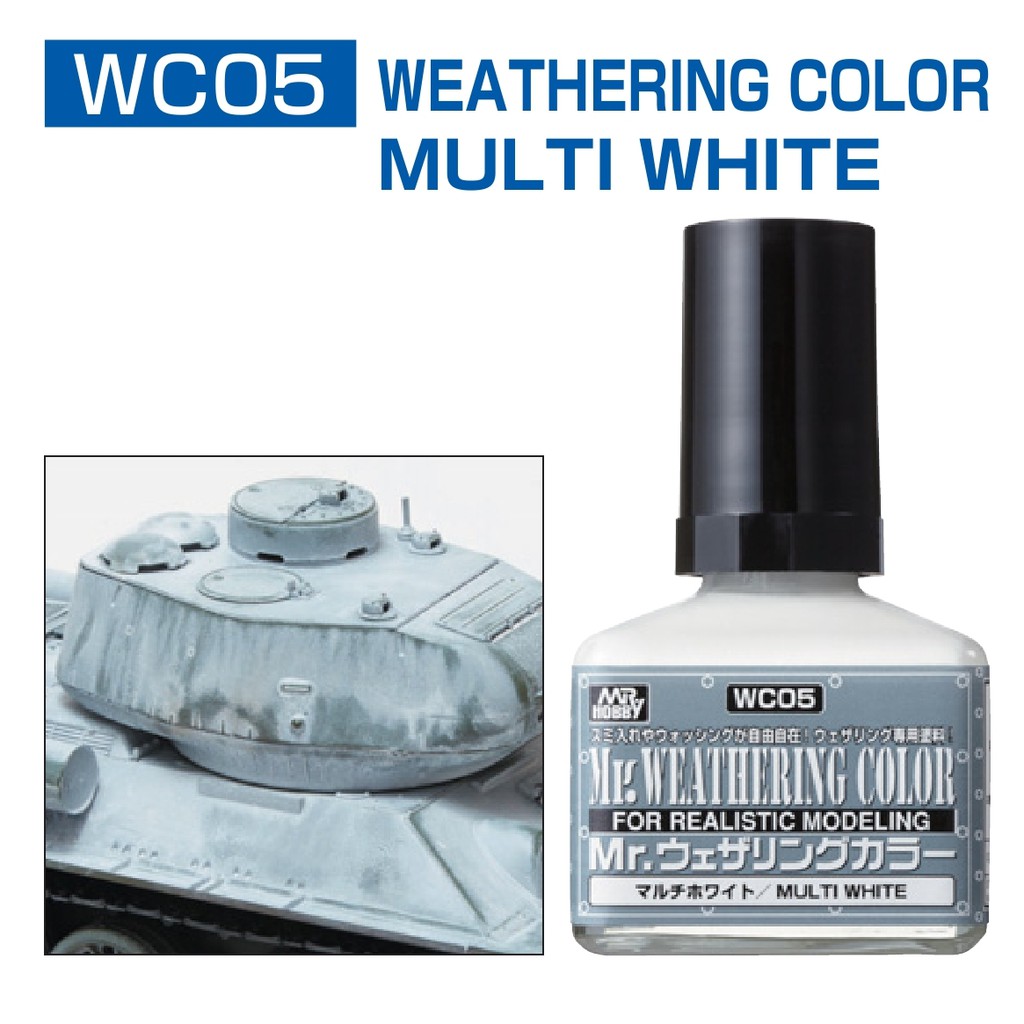 Weathering Color Dung dịch Mr Weathering Color Panel Line WC01 - WC18 - WCT102 - tool hobby