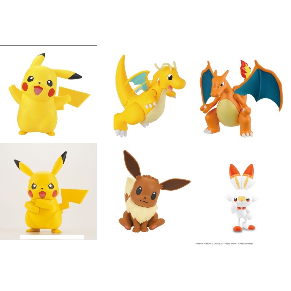 Mô Hình Lắp Ráp Pokemon Pikachu SunMoon Bandai  TAB Store