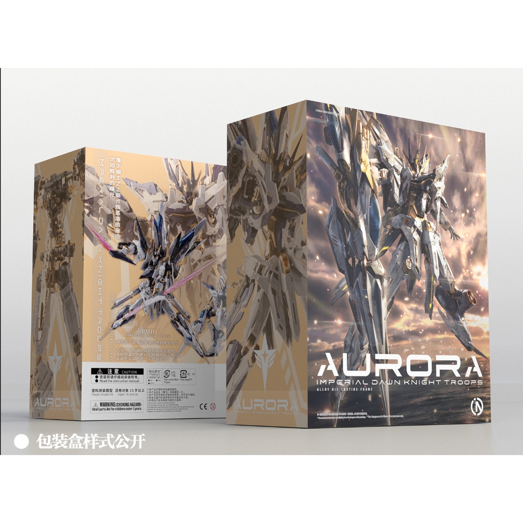 Mô Hình Lắp Ráp MG 1/100 In Era + PMD Aurora Imperial Dawn Knight ...