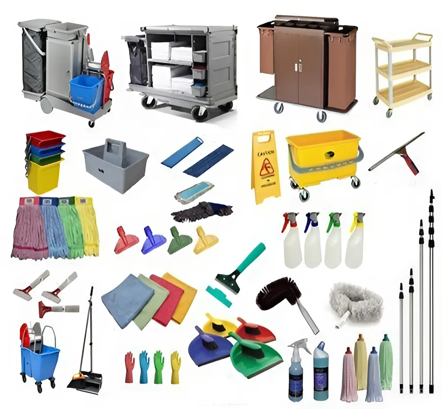 Trọn Bộ Dụng Cụ Vệ Sinh Cho Nhà Hàng Khách Sạn Được Ưa Chuộng Tại Hồ Chí Minh