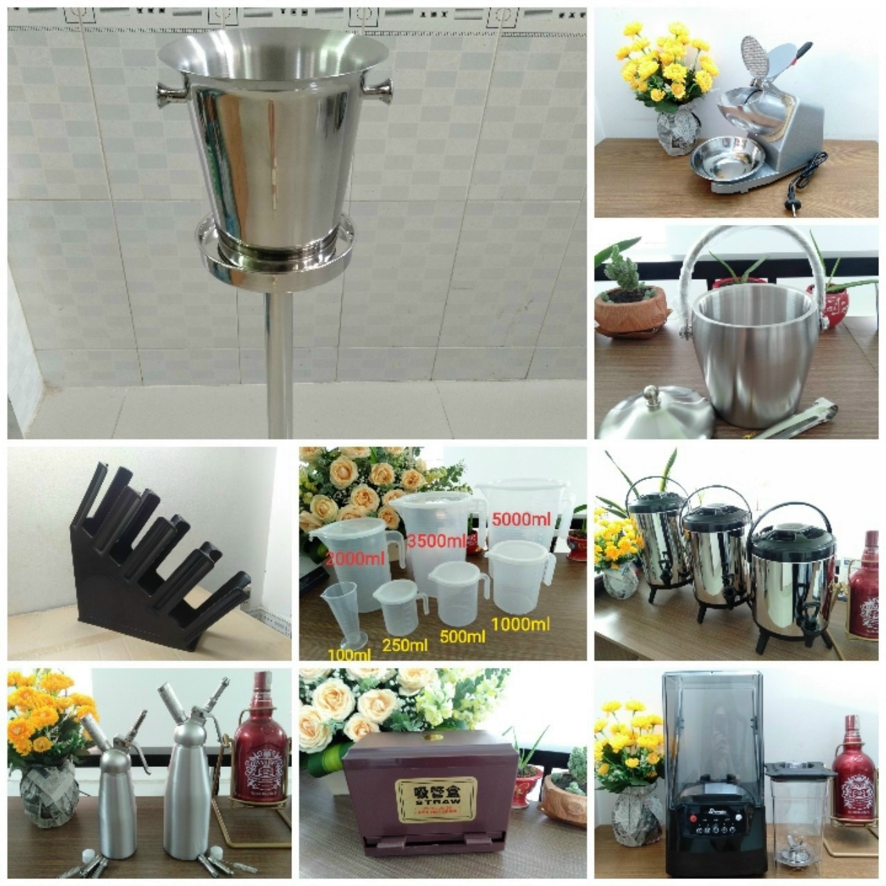 Những sản phẩm nào cần phải mua khi set up một quầy Bar?