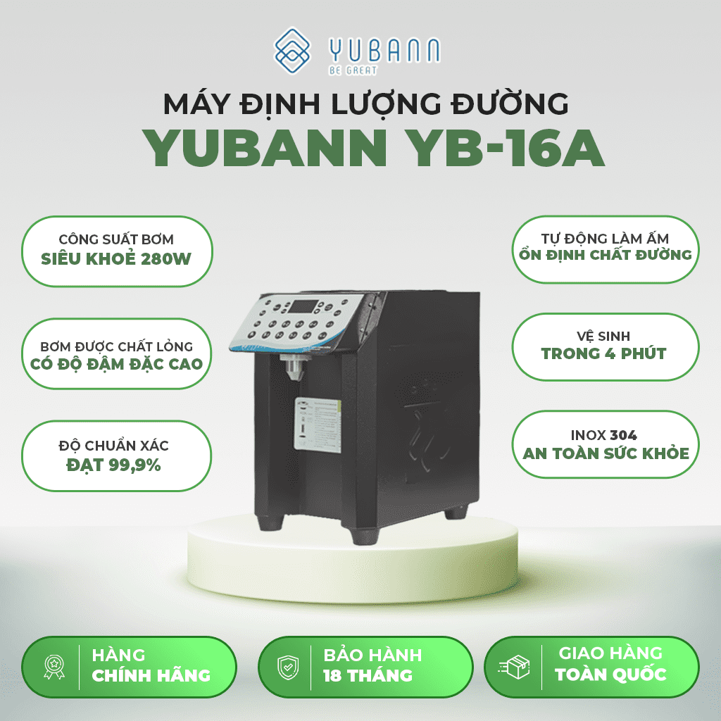 Máy định lượng đường Yubann 16A