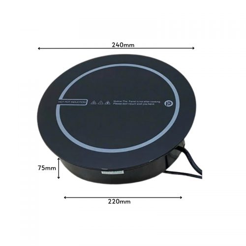 Bếp từ buffet DC A4-2000X-240 tròn 240mm 1300W