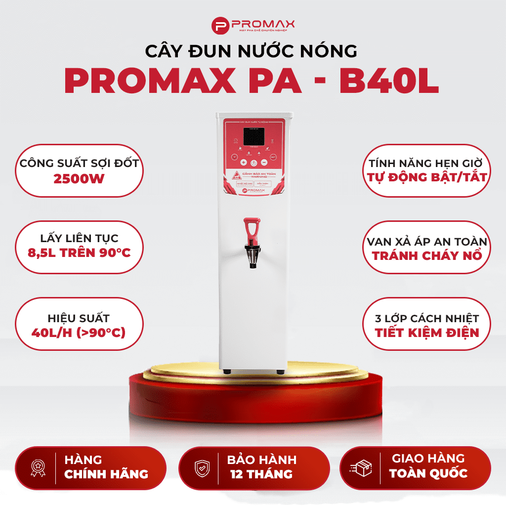 Máy đun nước nóng Promax B40L