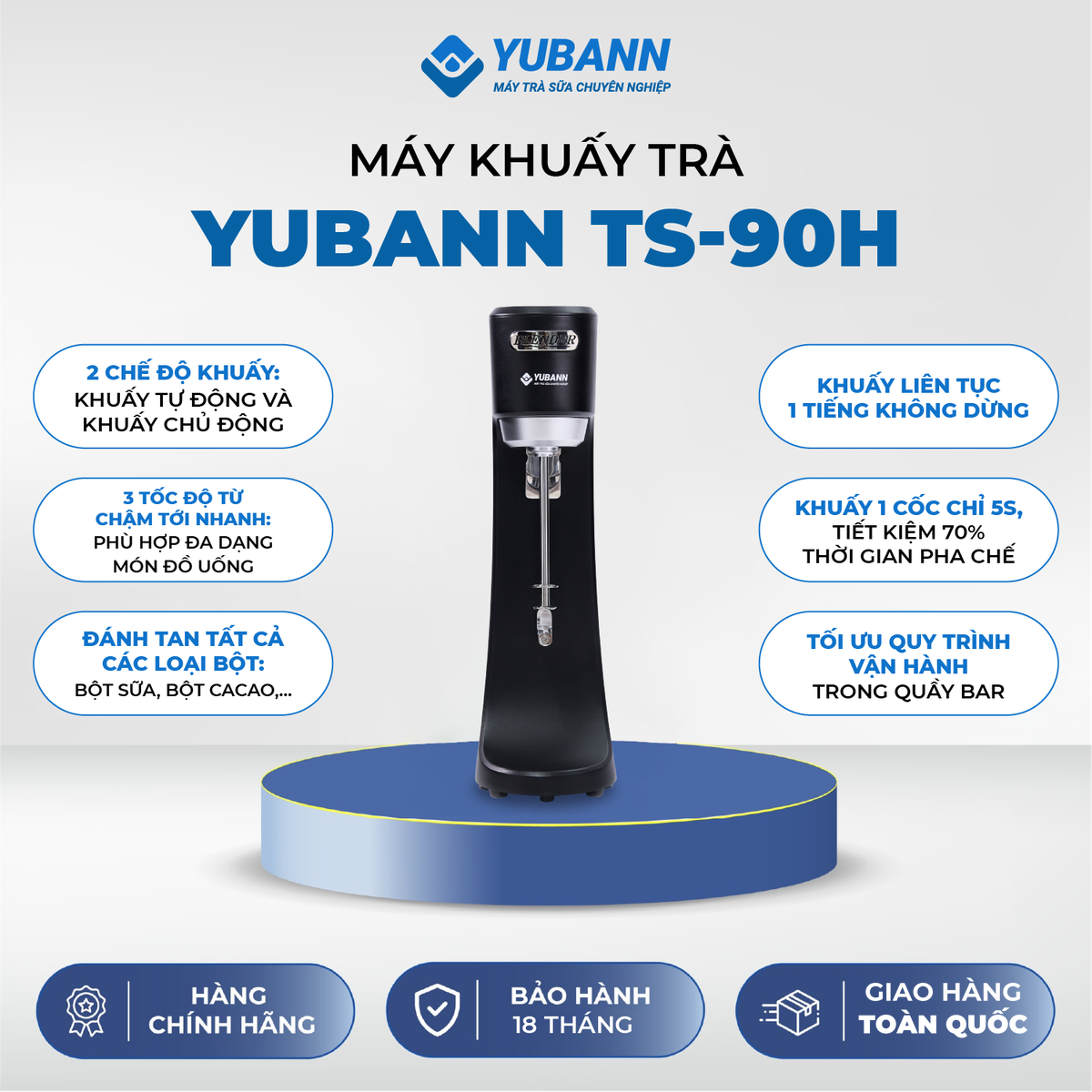 Máy khuấy trà Yubann TS-90H