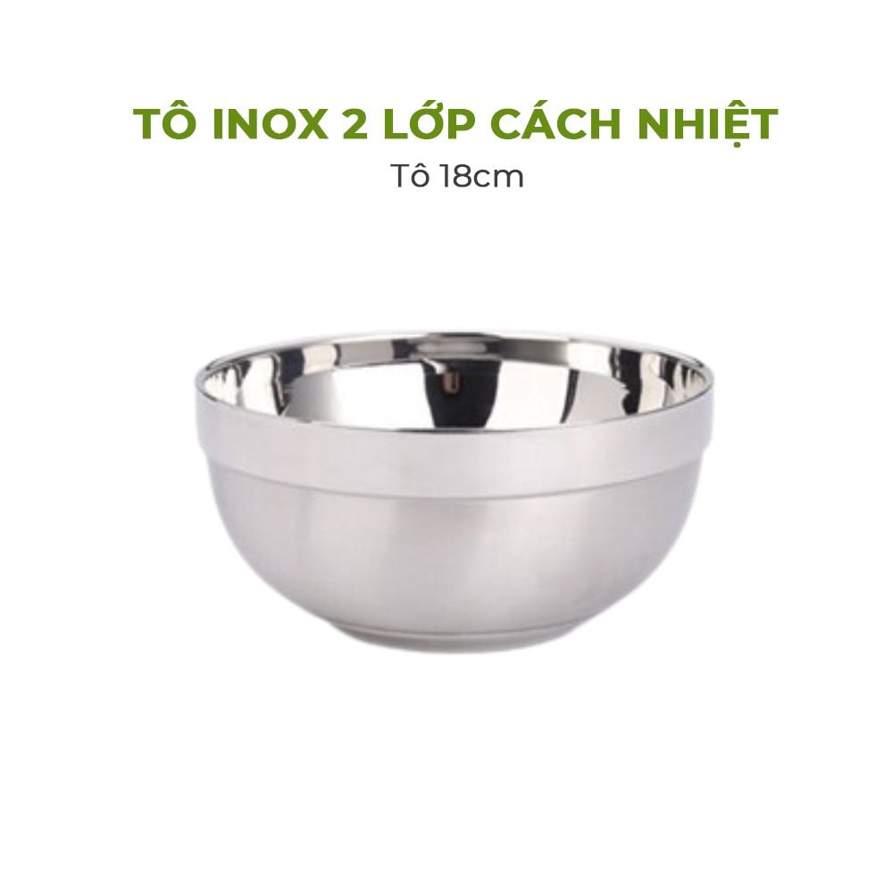 Tô Inox Hàn Quốc 2 Lớp Cherry