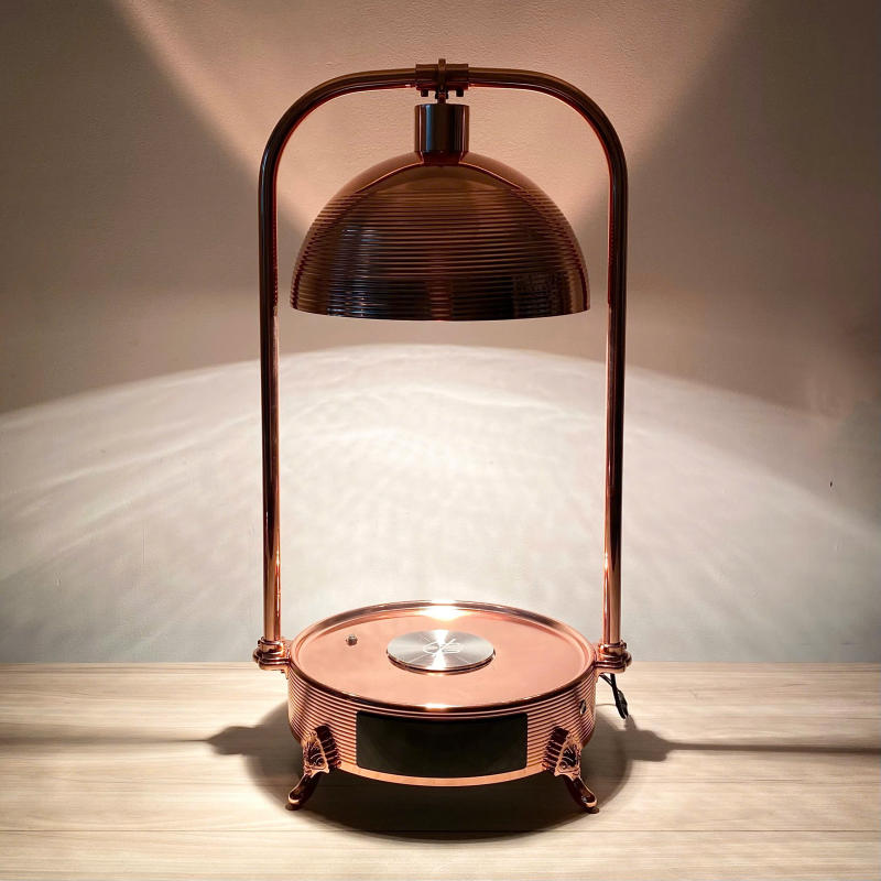 Bộ đèn hâm nóng thức ăn kèm nồi – nắp inox 121933